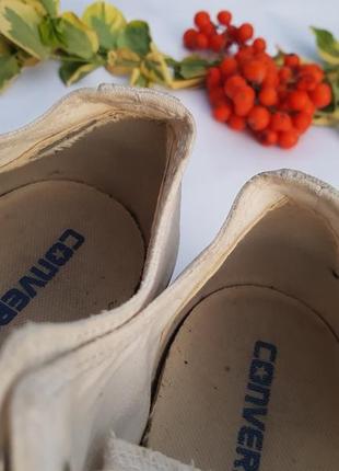 Білі кели конверс унісекс converse 416 фото