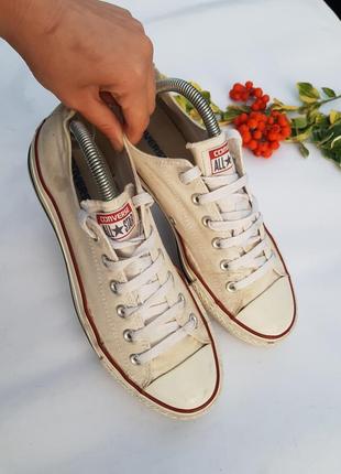 Білі кели конверс унісекс converse 41