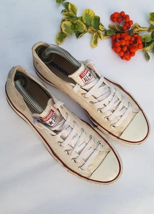 Білі кели конверс унісекс converse 412 фото