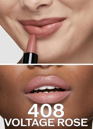 Помада для губ shiseido techno satin gel lipstick 408 — voltage rose