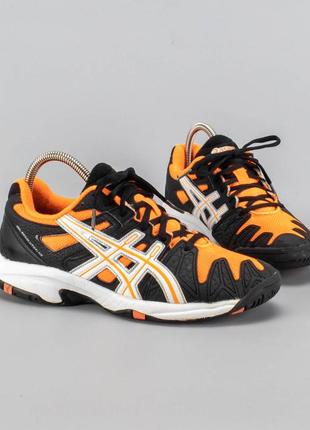 Яркие волейбольные кроссовки asics gel-resolution gs