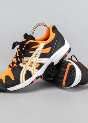 Яркие волейбольные кроссовки asics gel-resolution gs3 фото