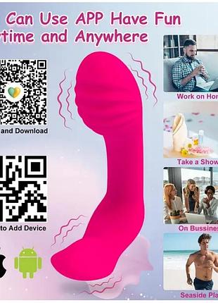 ✅интерактивный блютуз вибратор 7