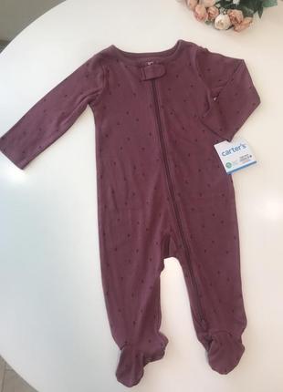 Трикотажний чоловічок сліп для дівчинки