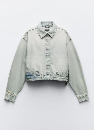 Джинсова куртка zara
