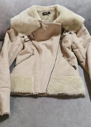 Косуха кожушек, очень стильная и теплая