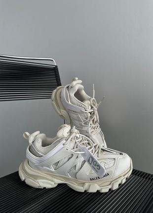 Кроссовки balenciaga track white premium