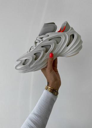 Кросівки adifom quake white orange6 фото