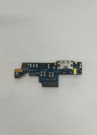 Нижня плата xiaomi redmi note 4x snapdragon з роз'ємом зарядки та мікрофоном (вузький) 3/32gb