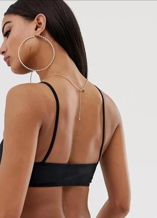 Раздельный купальник с топом и фактурными трусиками river island из каталога asos3 фото