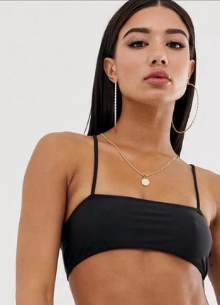 Раздельный купальник с топом и фактурными трусиками river island из каталога asos2 фото