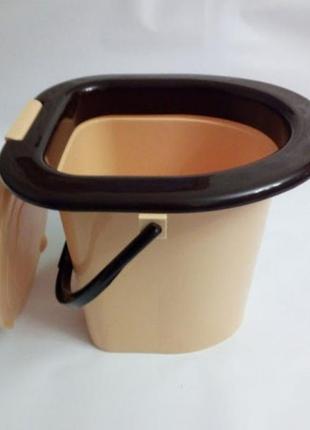 Биотуалет. переносное портативное ведро - туалет