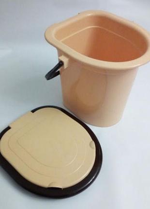 Биотуалет. переносное портативное ведро - туалет