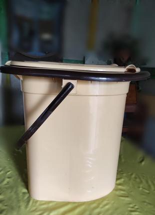 Биотуалет. переносное портативное ведро - туалет