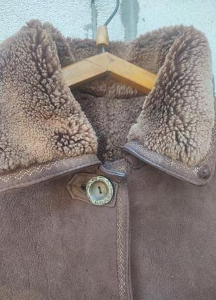 Натуральная дубленка из овчины размер 46-48