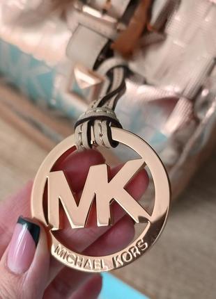 Сумка michael kors grayson medium mirror metallic 35h4mgys2z3 фото