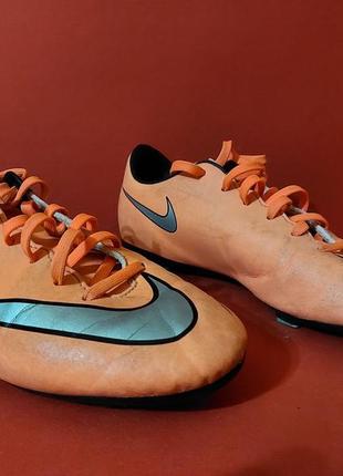 Бутсы для детей nike mercurial vapor x fg 803 35р. 22 см