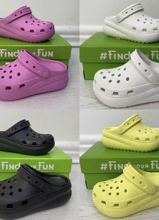 Crocs classic cutie clog детские кроксы р. 29-351 фото