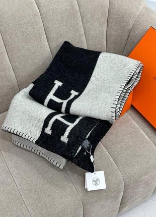 Шарф плед ерме вовняний кашемір