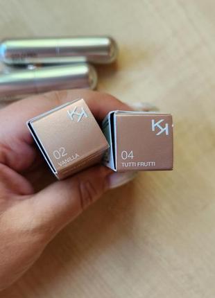 Kiko coloured balm 02|04 бальзам для губ3 фото