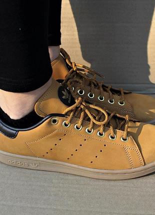 Кеди adidas stan smith eg3075 оригінал натуральний нубук