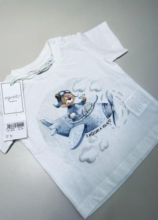 Футболка для девочки 6 месяцев mignolo