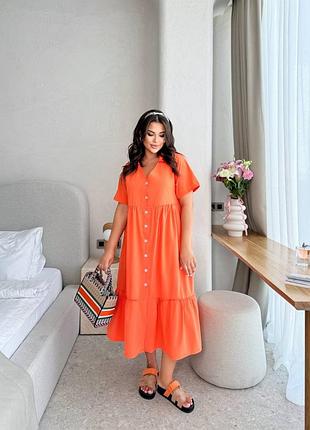 Зеленое женское платье миди с пуговицами женское длинное платье сорочка повседневное прогулочное платье9 фото