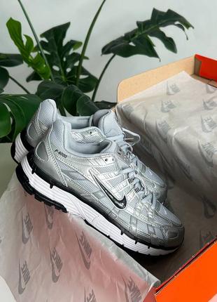 Женские кроссовки nike p-6000 silver2 фото