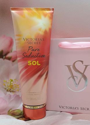 Зволожуючий лосьйон для тіла та рук pure seduction sol victoria's secret