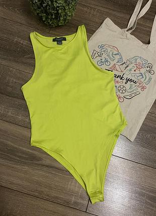 Літній жіночий боді під горло без рукавів із дайвінгу