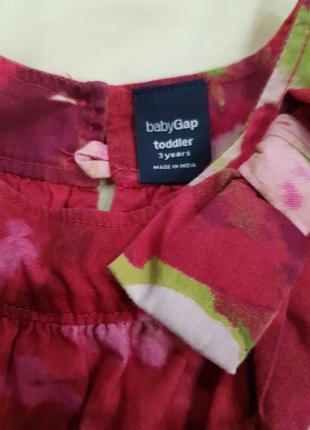 Платье ,марафон на девочку baby gap3 фото