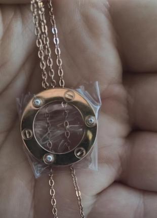 Подвеска cartier love