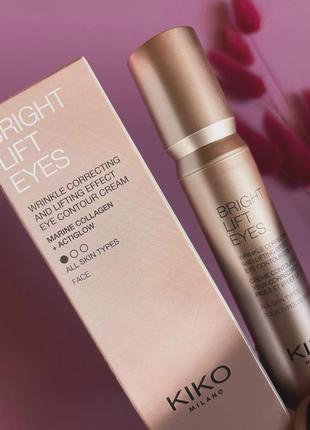 Cыворотка для области вокруг глаз bright lift eyes от kiko milano