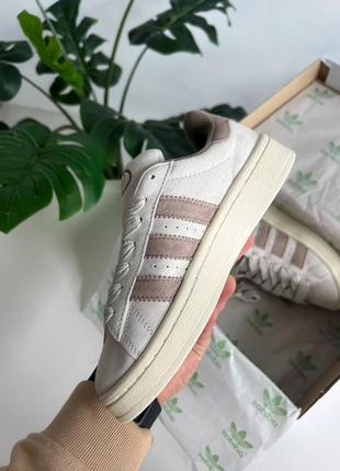 Женские кроссовки adidas campus &nbsp;light grey5 фото