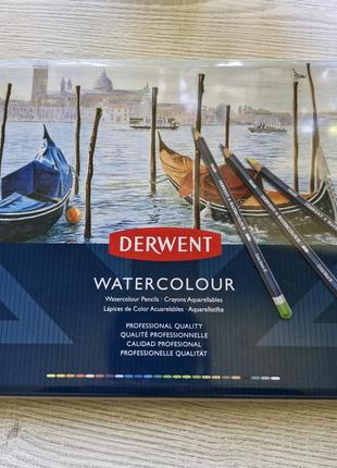 Набір акварельних олівців derwent watercolour