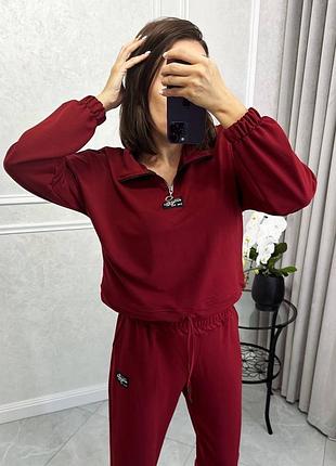 Костюм из оверсайз-свитшота и джоггеров2 фото