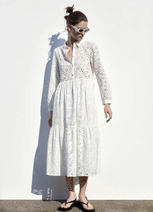 Zara -60% 💛 етно вишивка розкішна сукня вишиванка стильна xs,  м, l, xl