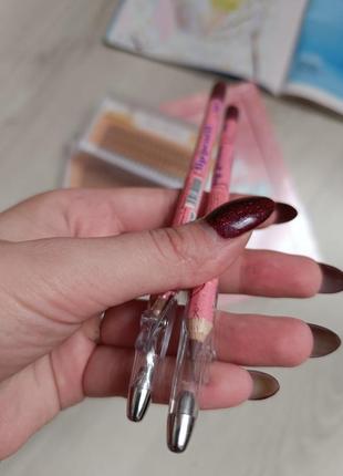 Лот косметики 265грн glambee тени палетка glambee карандаш 107 (2шт) накладные ресницы 2шт 11мм