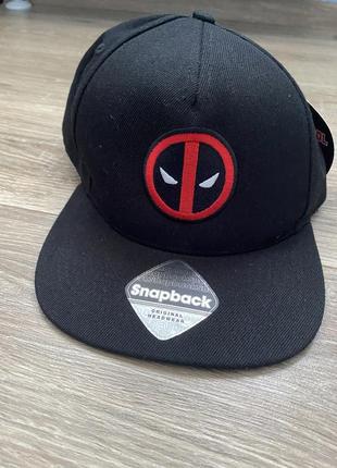 Кепка/ дедпул/снепбек /бейсболка