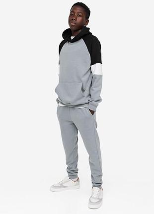 H&m костюм утеплений 140, 152 см джоггери худі