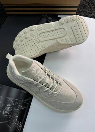 Шикарные стильные мужские кроссовки "purple yeezy shoes"6 фото