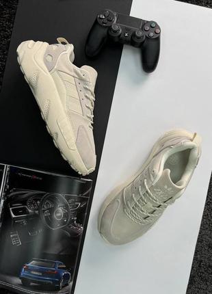 Шикарные стильные мужские кроссовки "purple yeezy shoes"3 фото