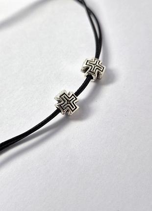 Автомобильная двухсторонняя икона ладанка иисус семистрельная богородица серебро 925...