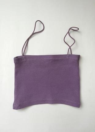 Топ фіолетовий zara