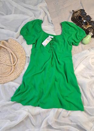 Брендова шикарна міді сукня дуже гарний крій primark💚