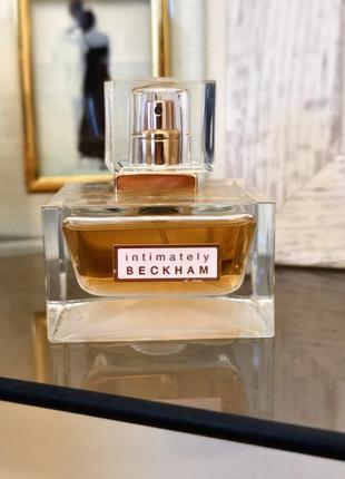 Снятость ❗оригинал ❗туалетна вода intimately beckham women eau de toilette perfume 50 мл