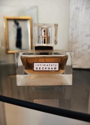 Снятость ❗оригинал ❗туалетна вода intimately beckham women eau de toilette perfume 50 мл