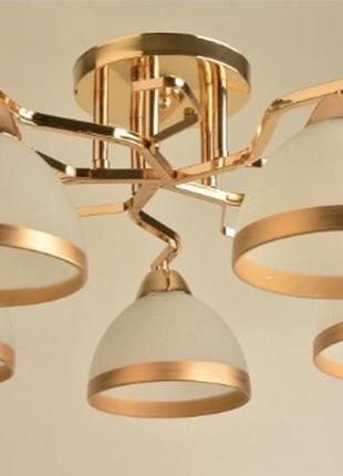 Люстра декоративна sirius л 8138/5 fg