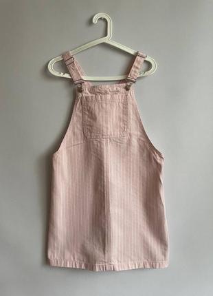 Сарафан комбінезон топ шоп рожевий жіночий під футболку літній4 фото