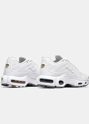 Nike air max plus tn 'triple white8 фото